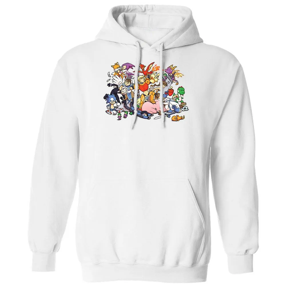 Classic Unisex Hoodie - DJZSD97W - White - 11