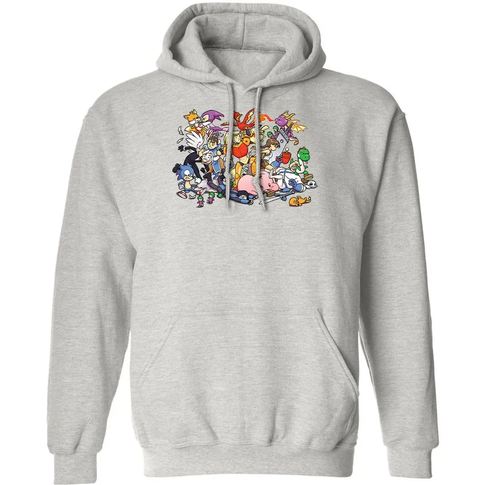 Classic Unisex Hoodie - DJZSD97W - Ash - 8