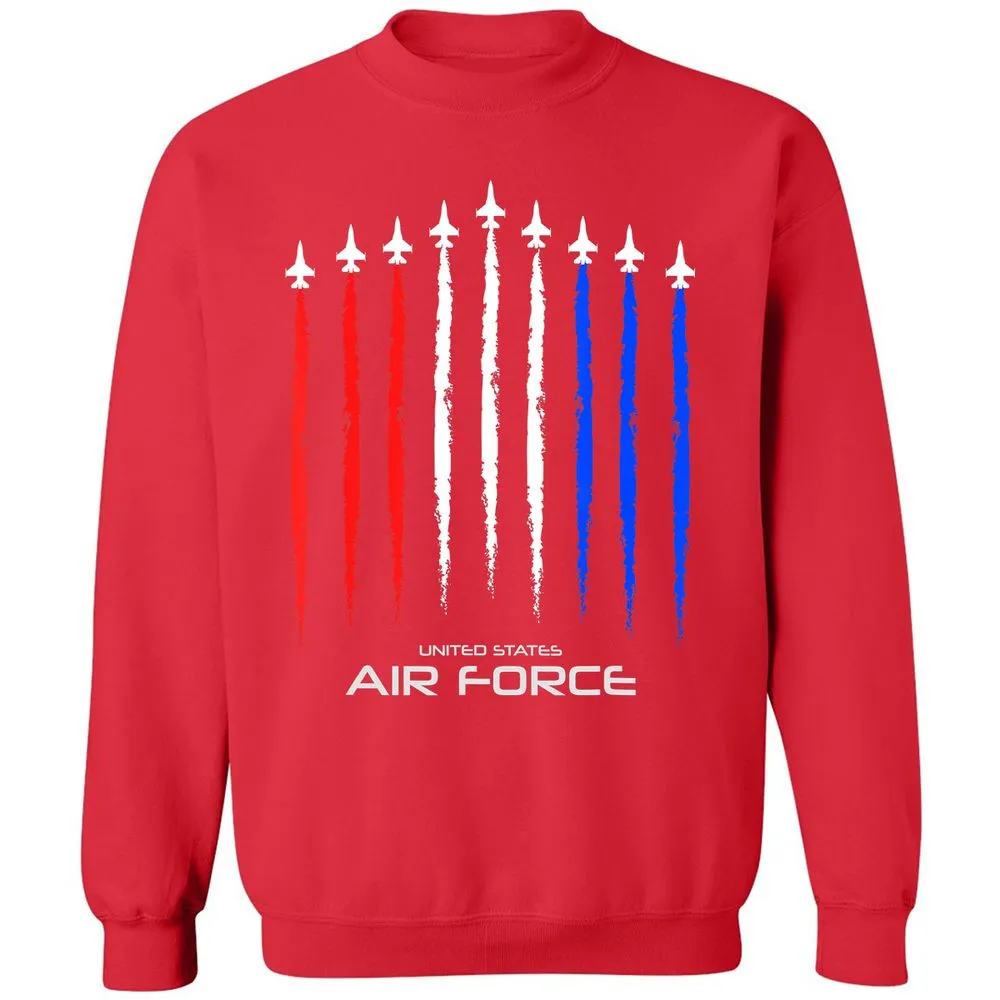 Classic Unisex Sweatshirt - M3B9JQHZ - Red - 5