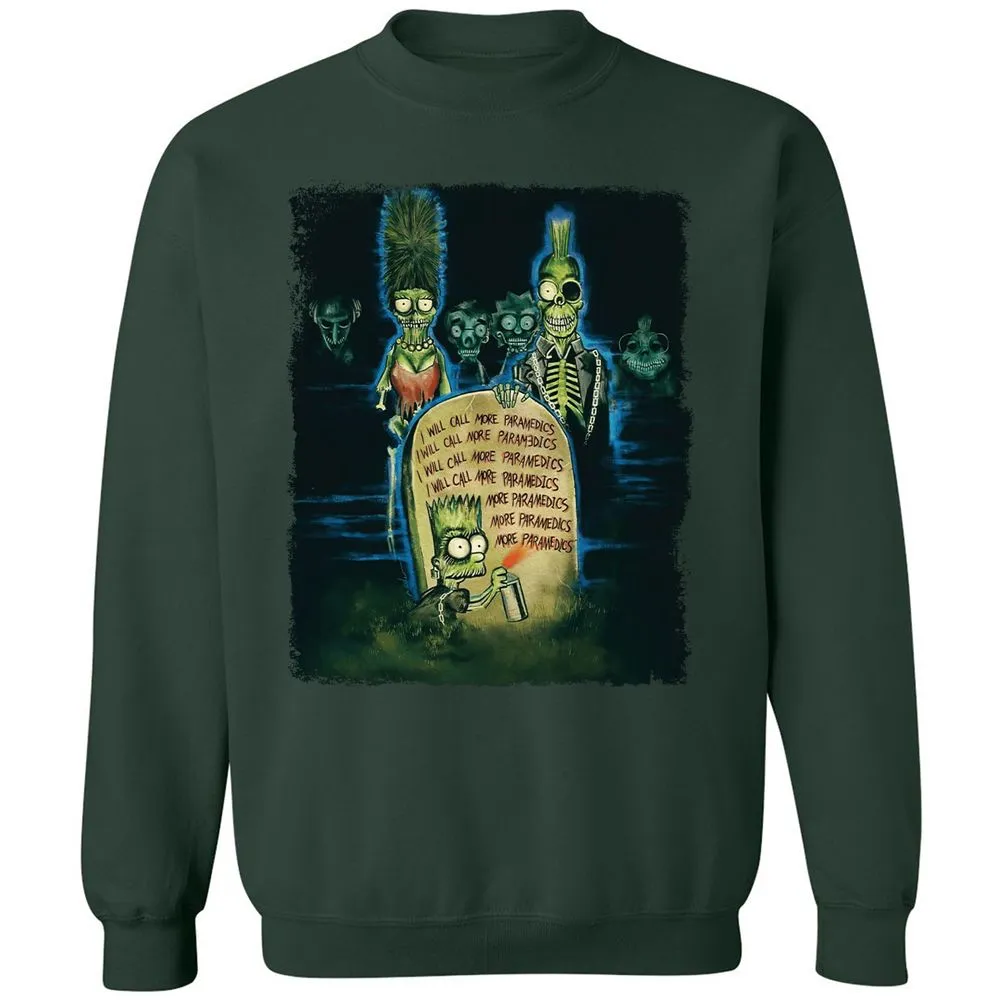 Classic Unisex Sweatshirt - PTJEV891 - Forest Green - 4