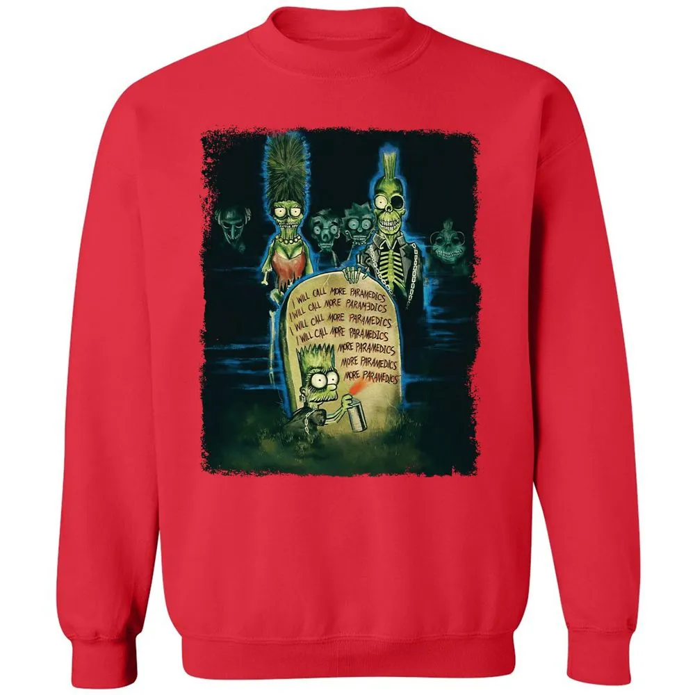 Classic Unisex Sweatshirt - PTJEV891 - Red - 5