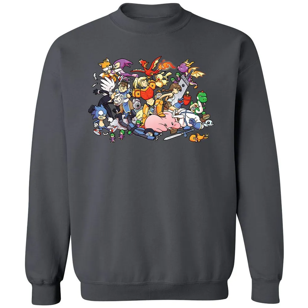 Classic Unisex Sweatshirt - 6ZGQMP5T - Charcoal - 7