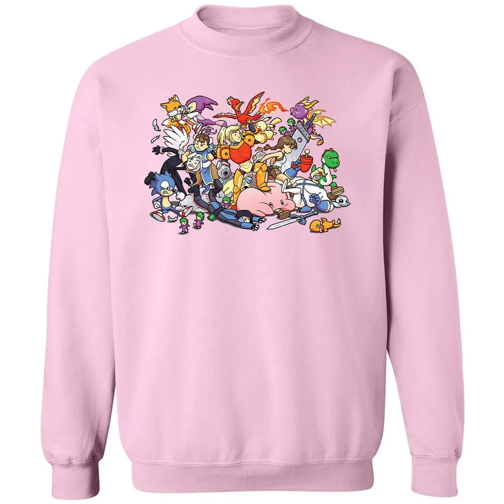 Classic Unisex Sweatshirt - 6ZGQMP5T - Light Pink - 3