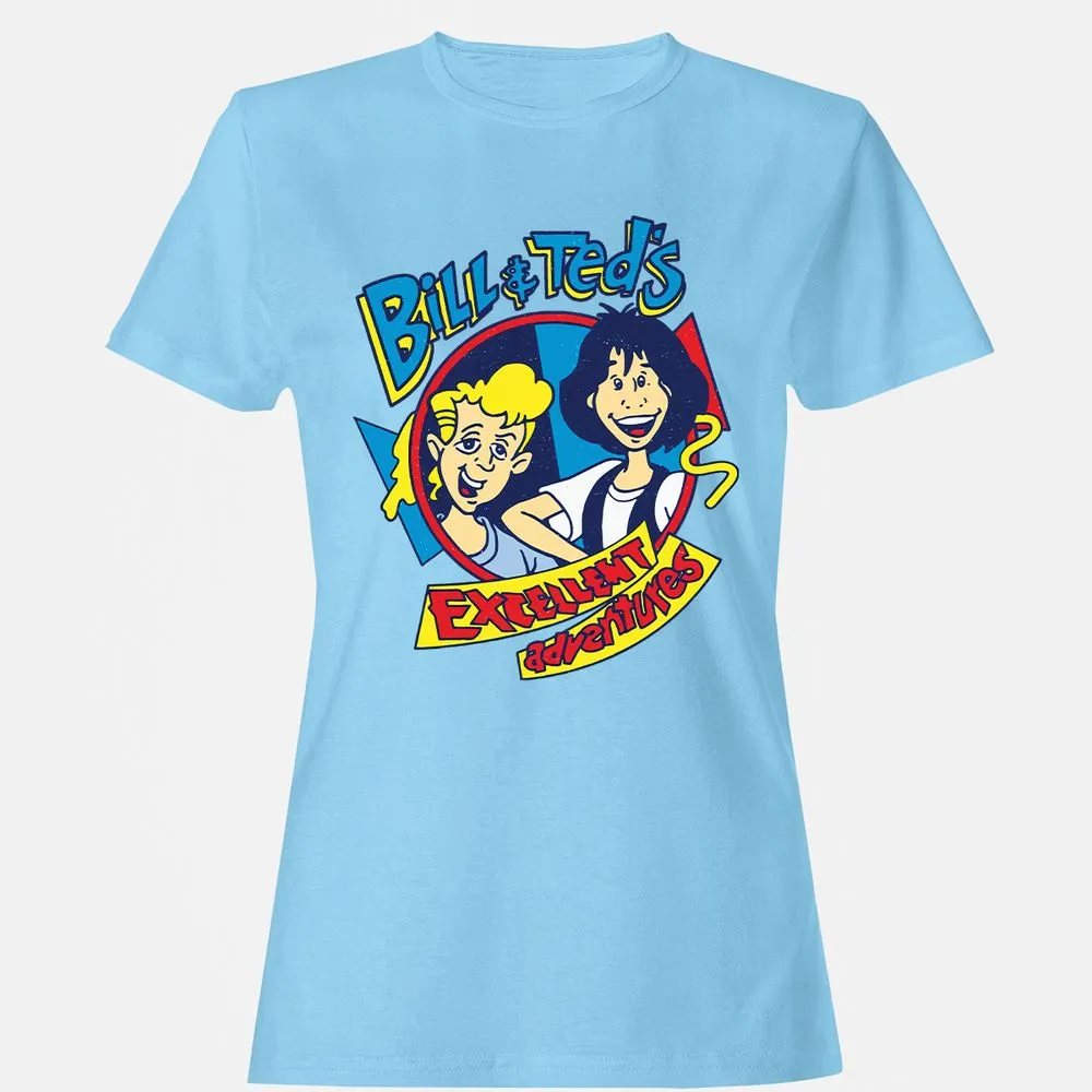 Women's T-Shirt - 7MDVJAQ5 - Light Blue - 8