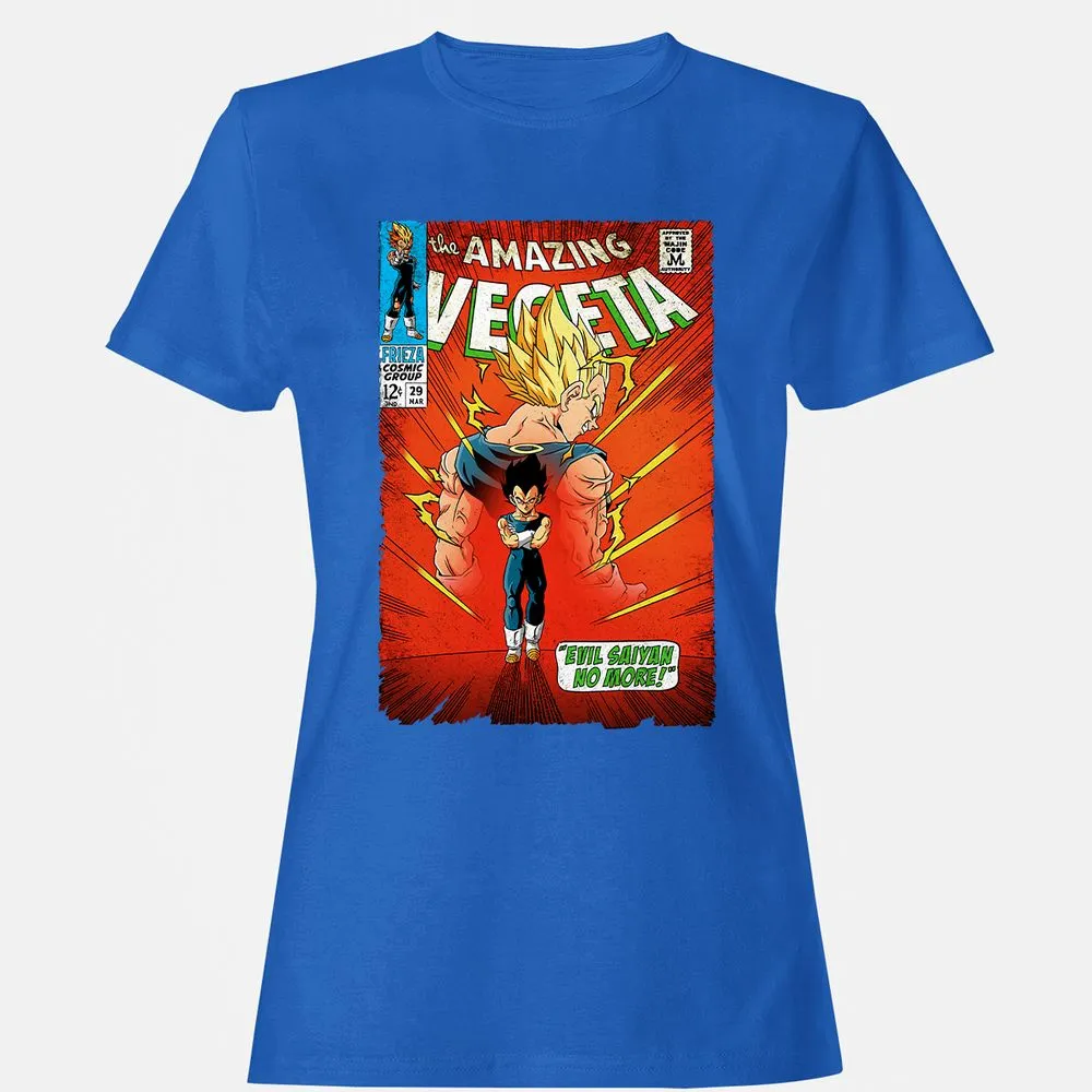 Women's T-Shirt - EEE9KW7Q - Royal - 14