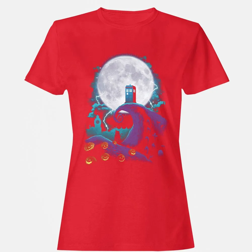 Women's T-Shirt - 3PFLHUX4 - Red - 13