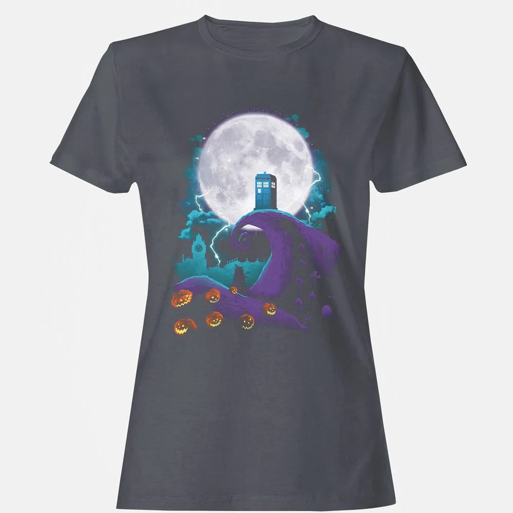Women's T-Shirt - 3PFLHUX4 - Dark Heather - 5