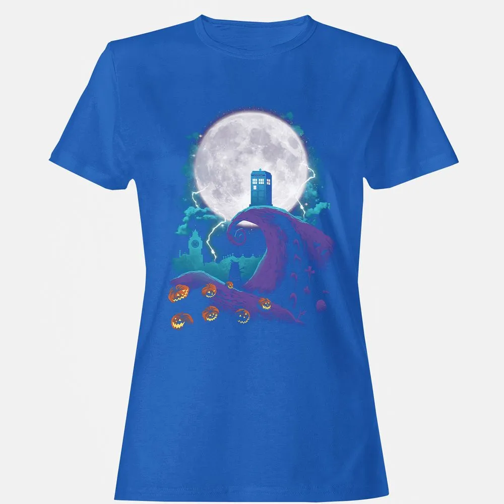 Women's T-Shirt - 3PFLHUX4 - Royal - 14
