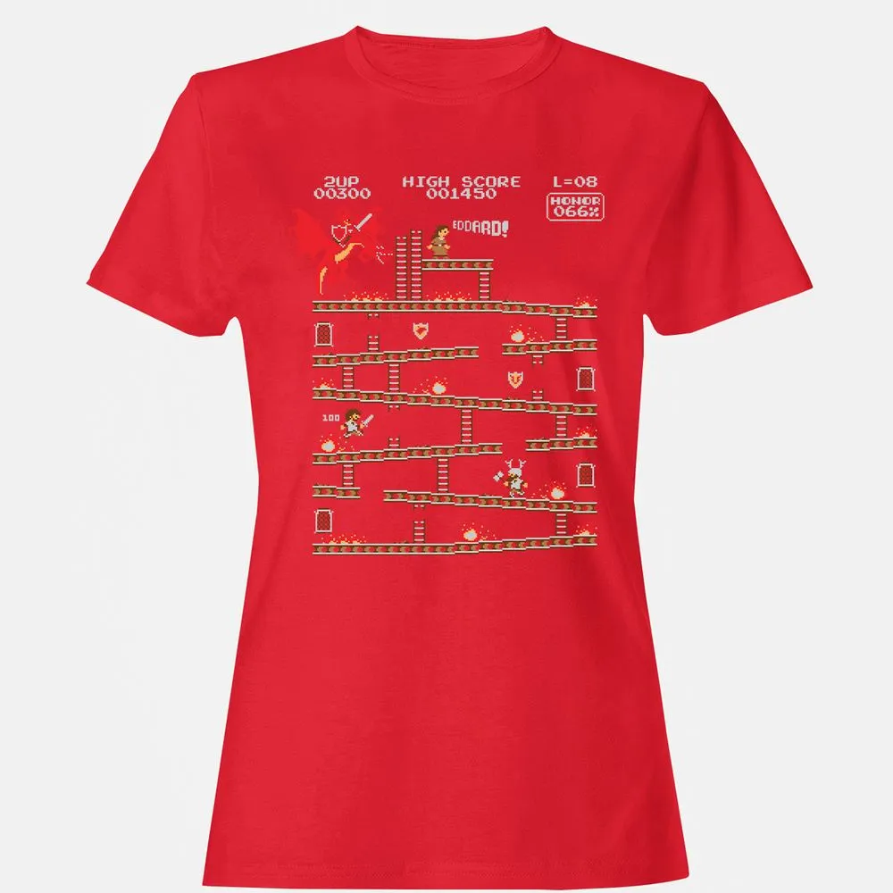 Women's T-Shirt - 2PFSASYE - Red - 13