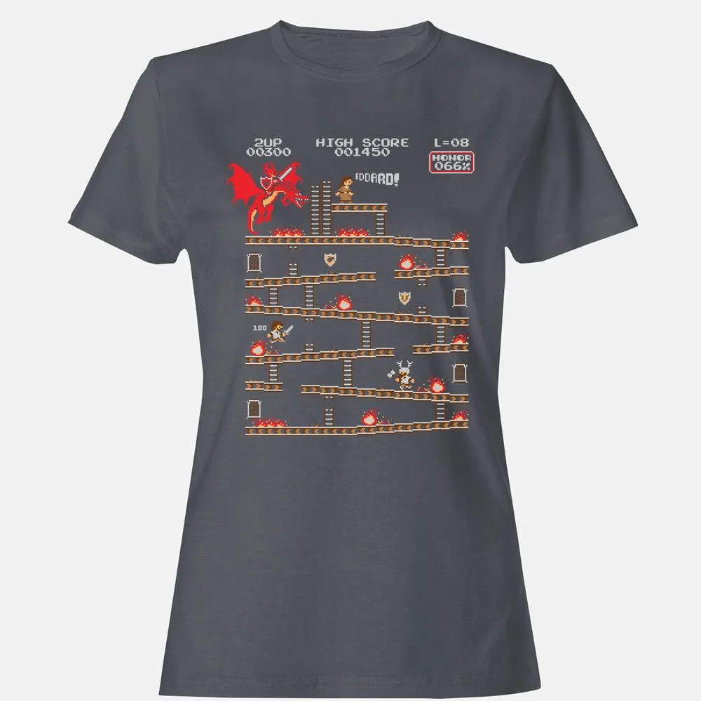 Women's T-Shirt - 2PFSASYE - Dark Heather - 5