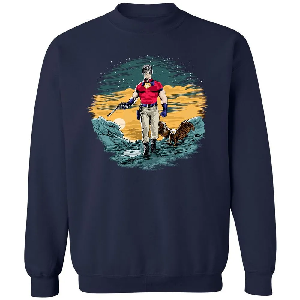 Classic Unisex Sweatshirt - 1WMFYJ54 - Navy - 2