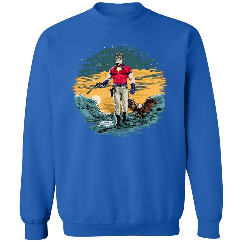 Classic Unisex Sweatshirt - 1WMFYJ54 - Royal - 9
