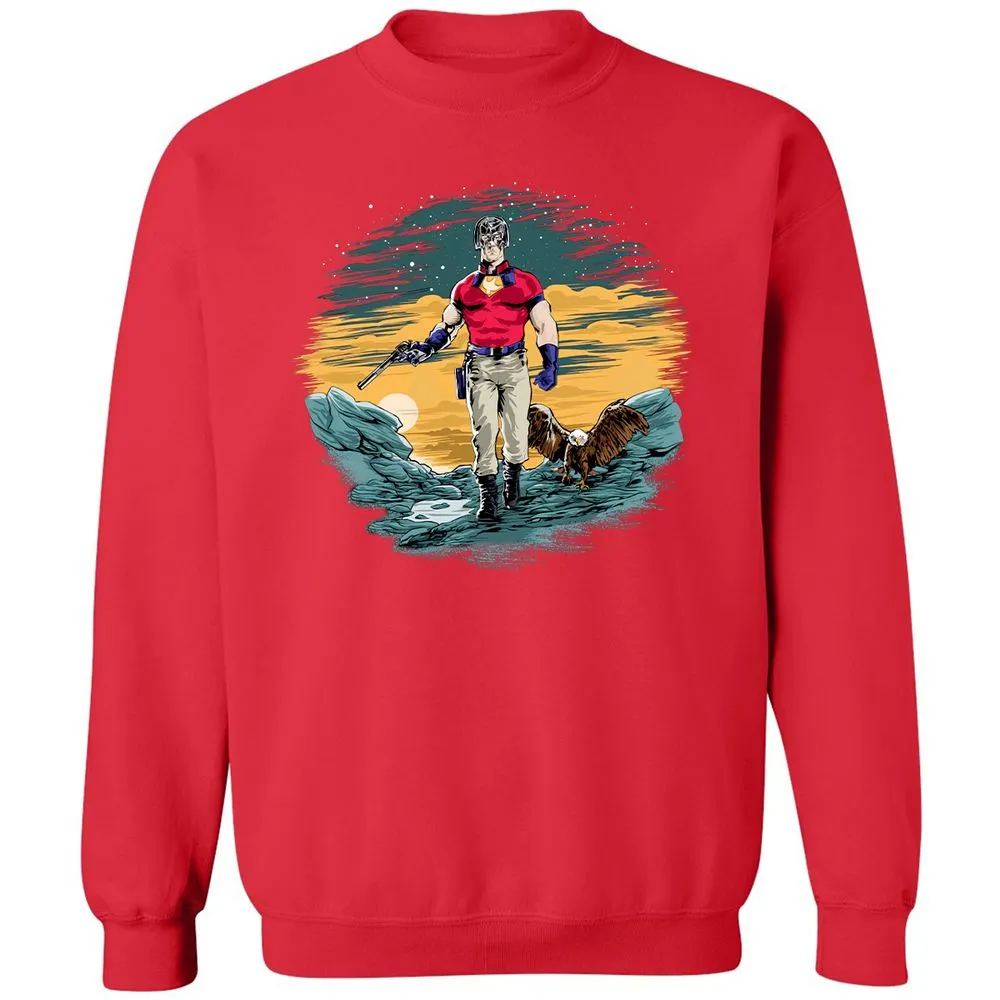 Classic Unisex Sweatshirt - 1WMFYJ54 - Red - 5