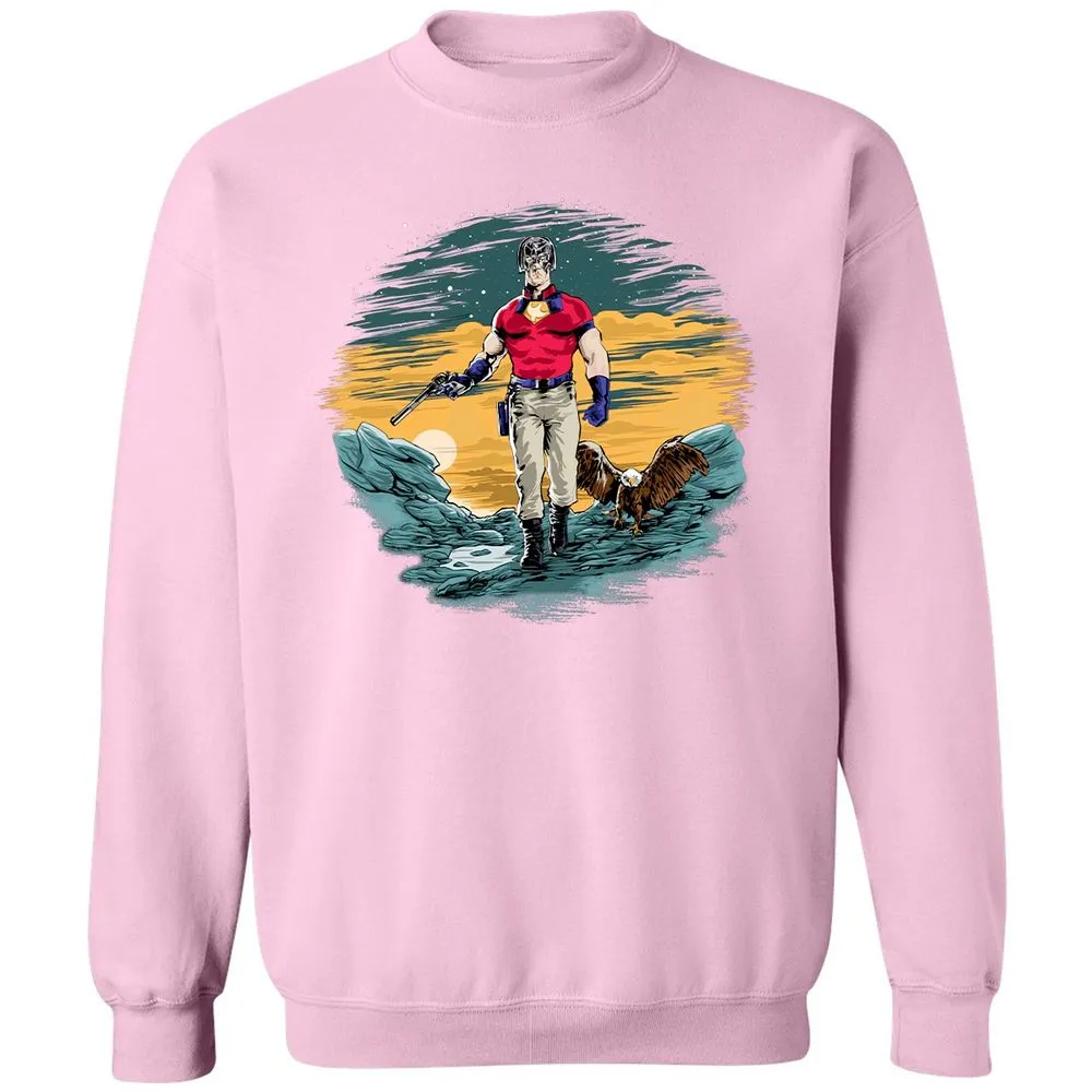 Classic Unisex Sweatshirt - 1WMFYJ54 - Light Pink - 3