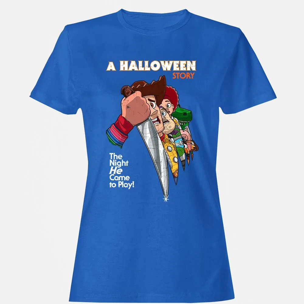 Women's T-Shirt - SE6VJPQX - Royal - 14