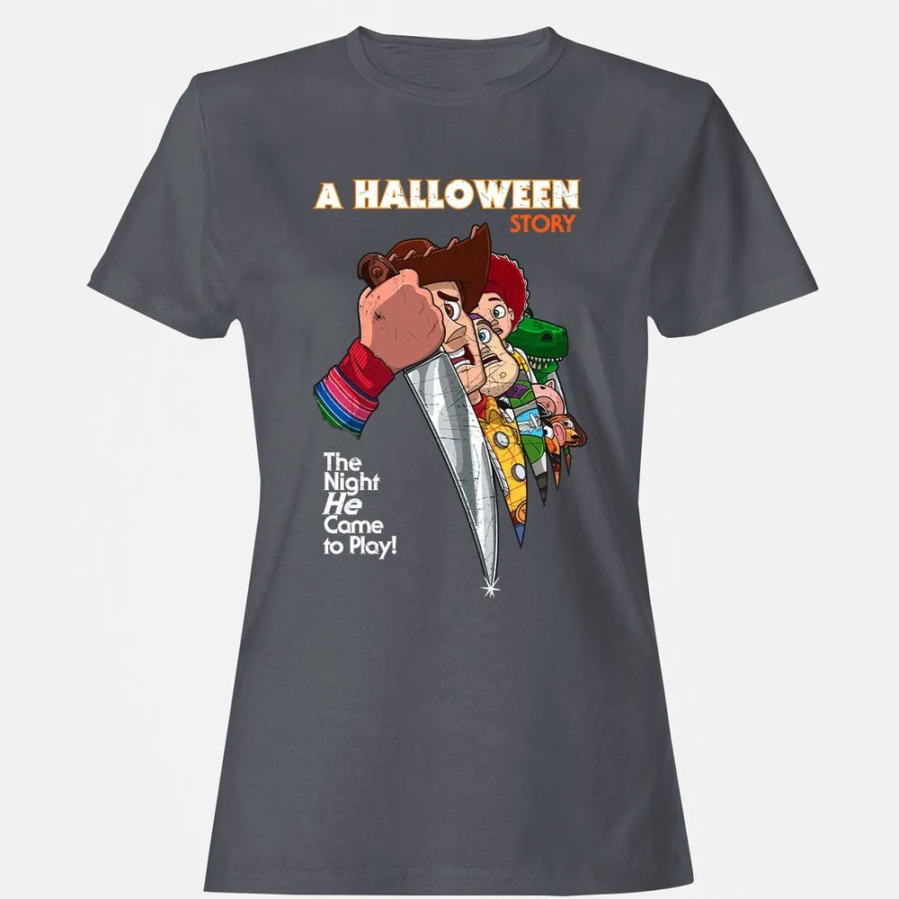 Women's T-Shirt - SE6VJPQX - Dark Heather - 5