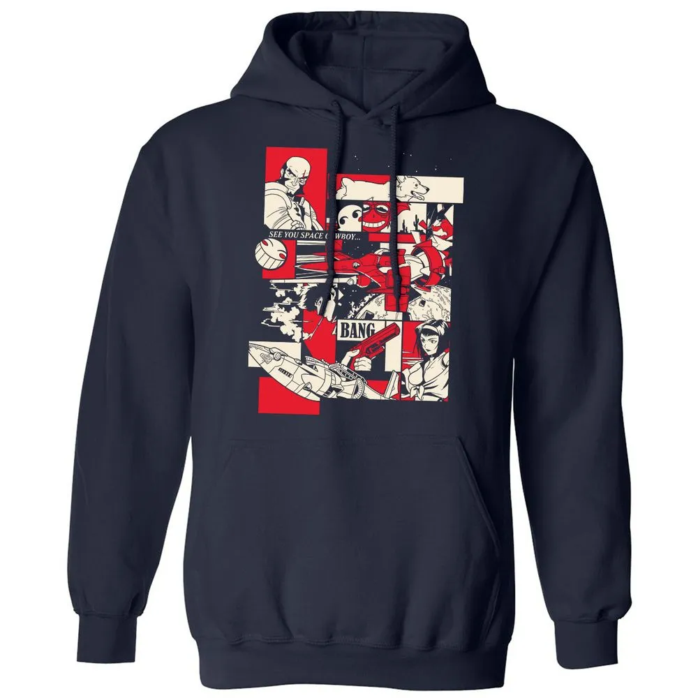 Classic Unisex Hoodie - JE3XP5NH - Navy - 2
