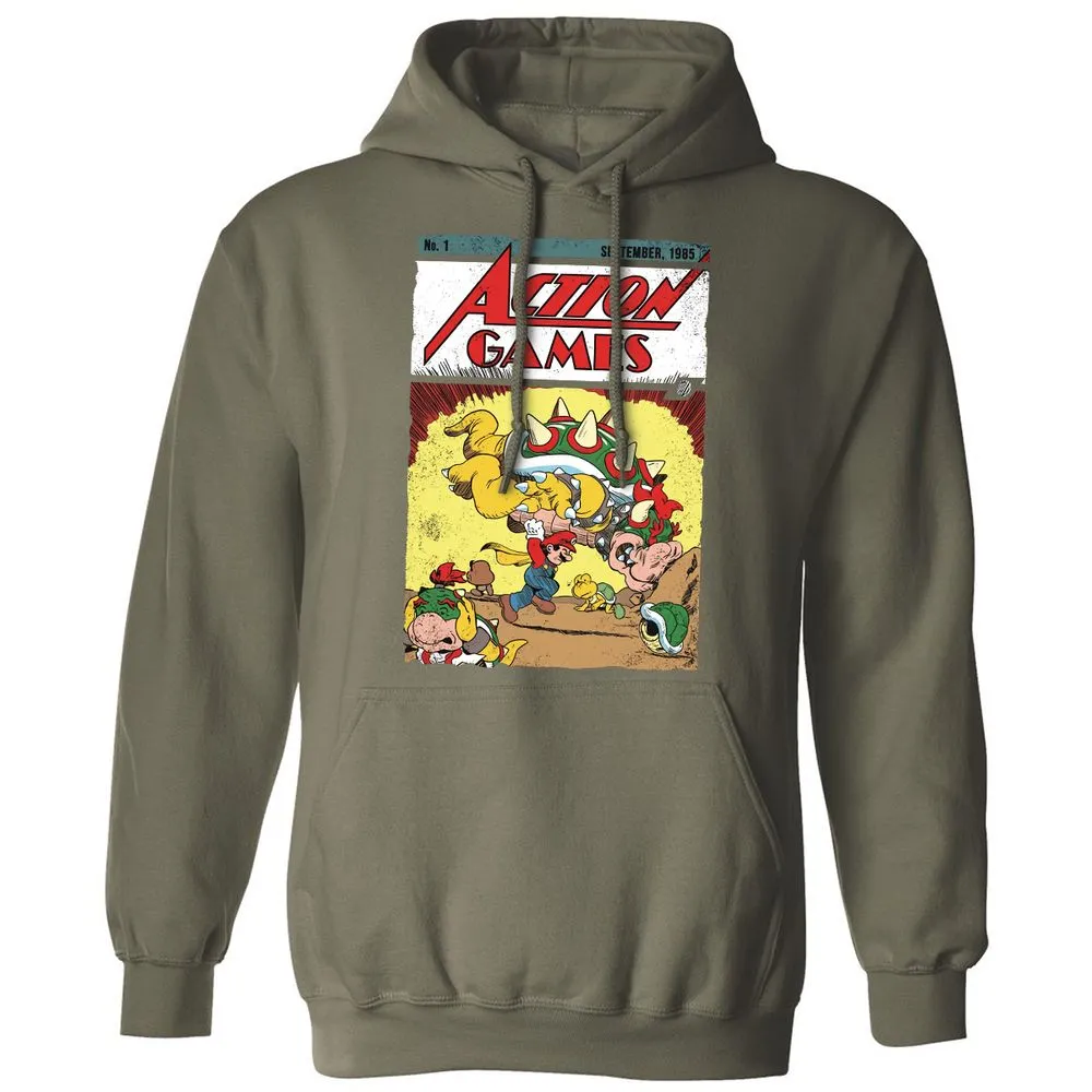 Classic Unisex Hoodie - EN8H8S32 - Military Green - 4