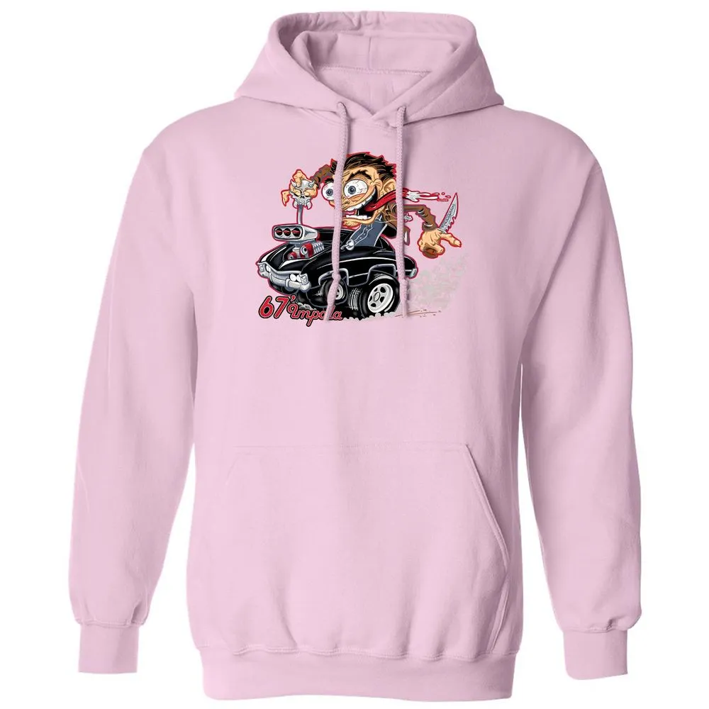 Classic Unisex Hoodie - V2DKU1V2 - Light Pink - 3