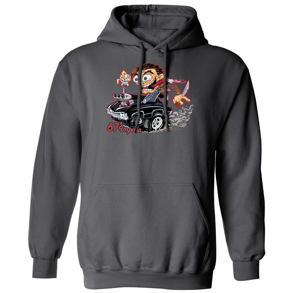 Classic Unisex Hoodie - V2DKU1V2 - Charcoal - 7
