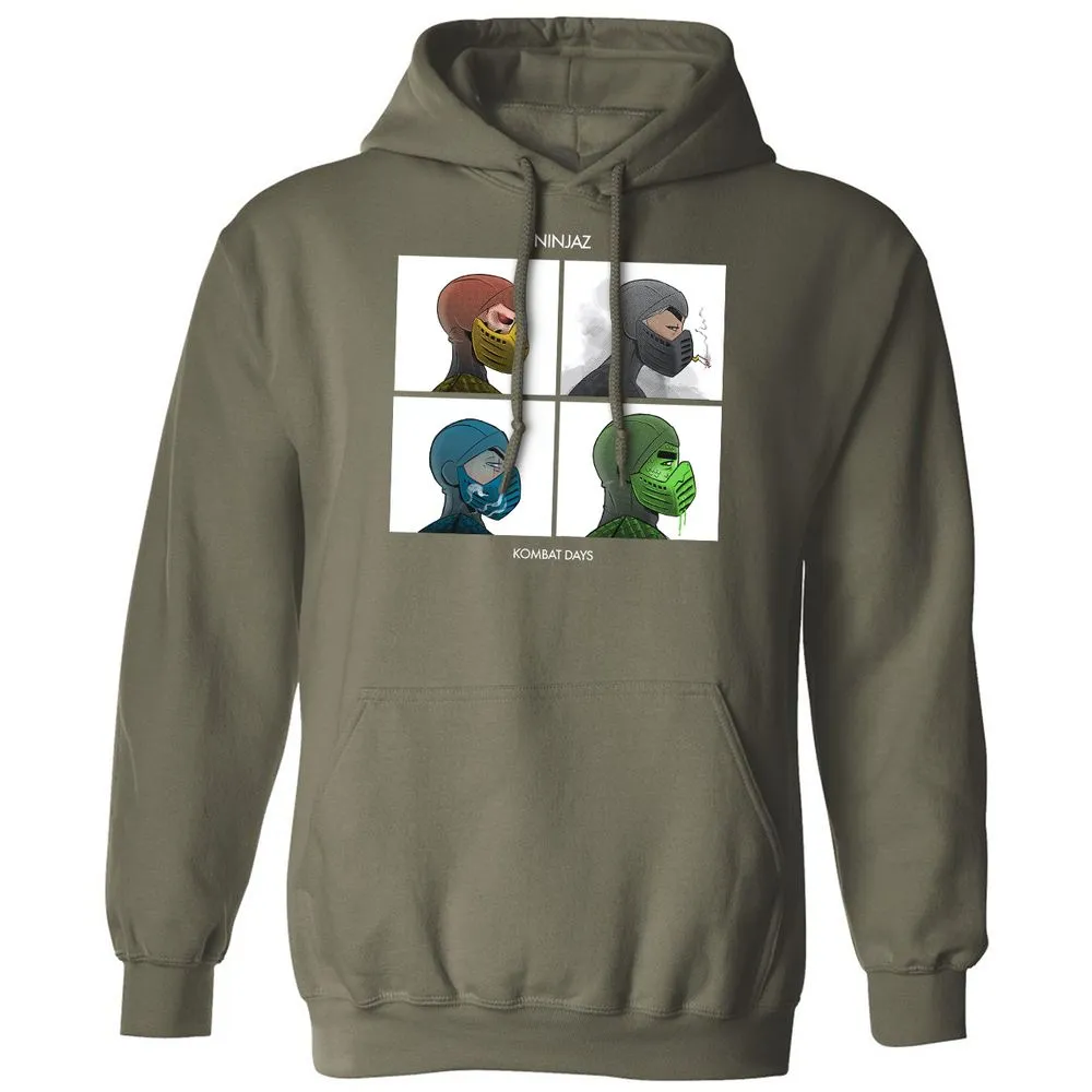 Classic Unisex Hoodie - PFAC8U7P - Military Green - 4