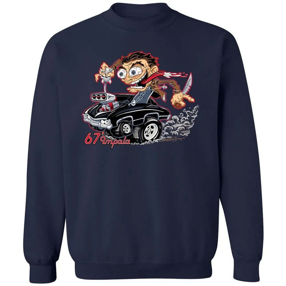 Classic Unisex Sweatshirt - 1UW2RVB9 - Navy - 2