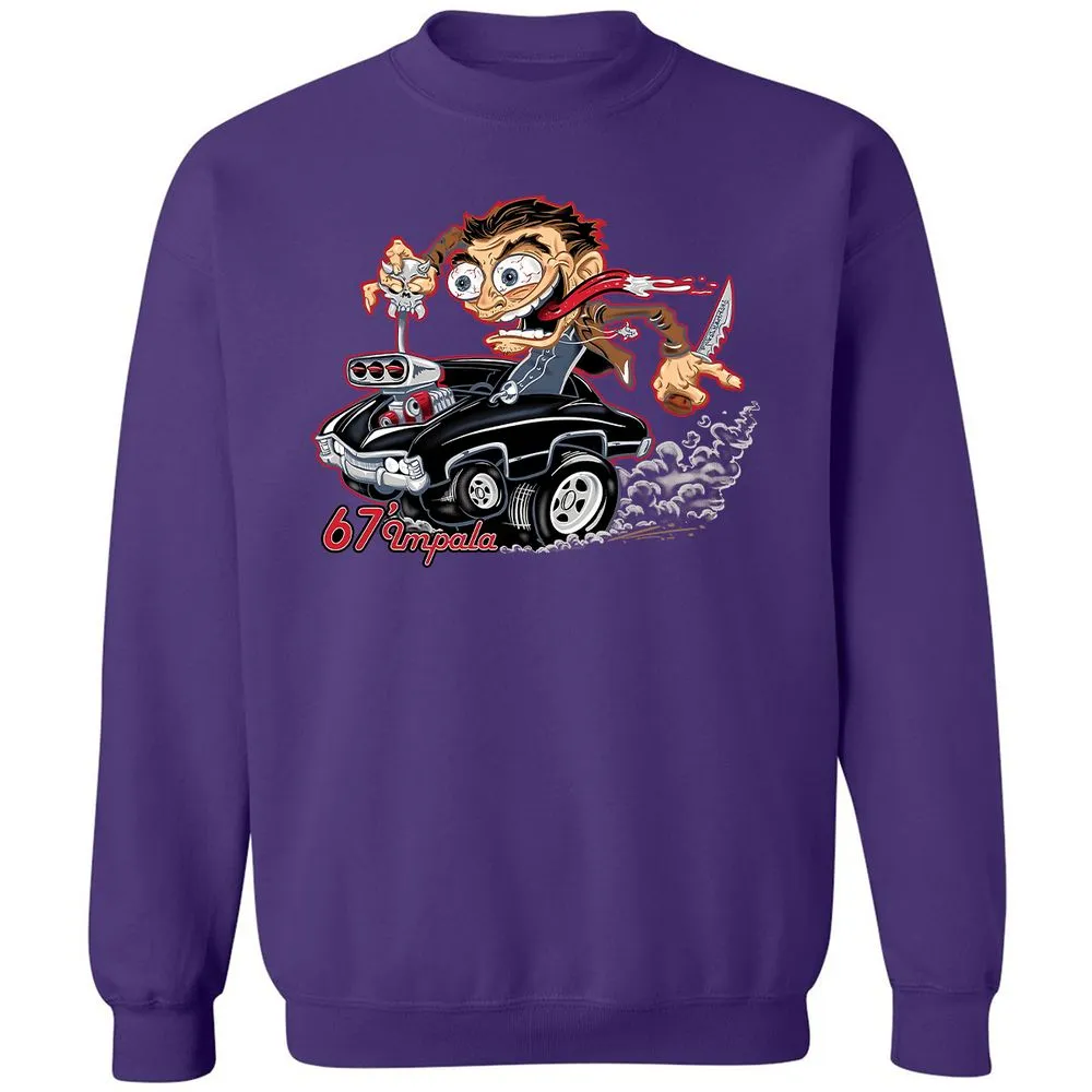 Classic Unisex Sweatshirt - 1UW2RVB9 - Purple - 6