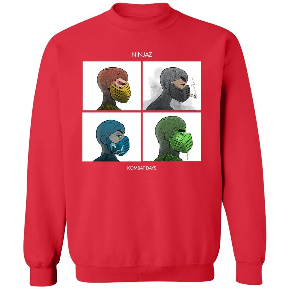 Classic Unisex Sweatshirt - L95J2WJT - Red - 5