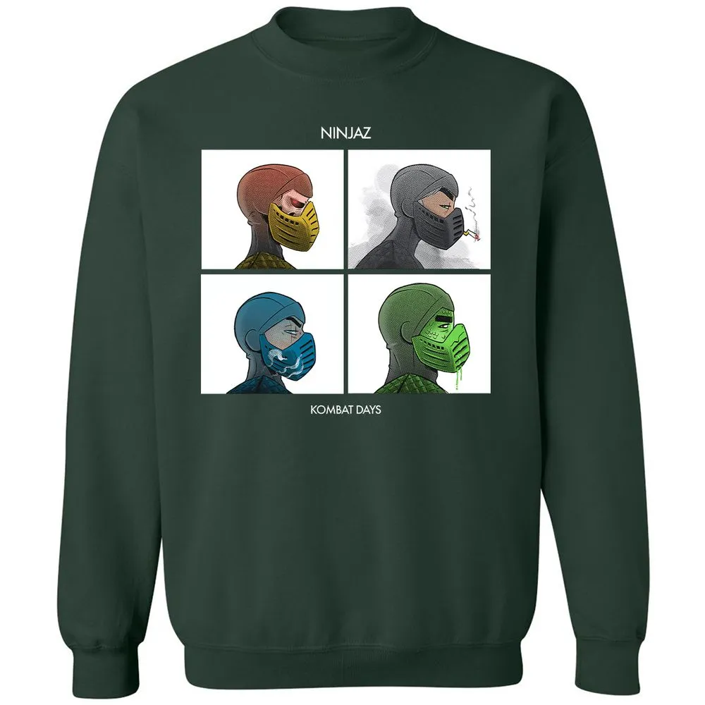 Classic Unisex Sweatshirt - L95J2WJT - Forest Green - 4
