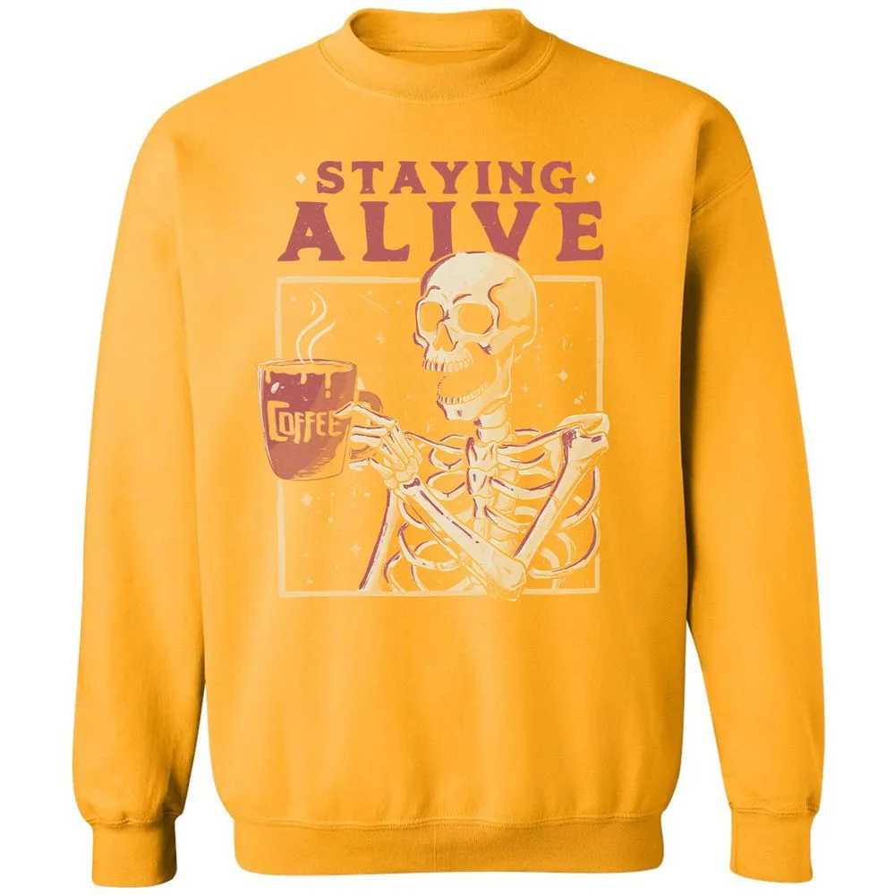 Classic Unisex Sweatshirt - 9QCSUPGN - Gold - 11