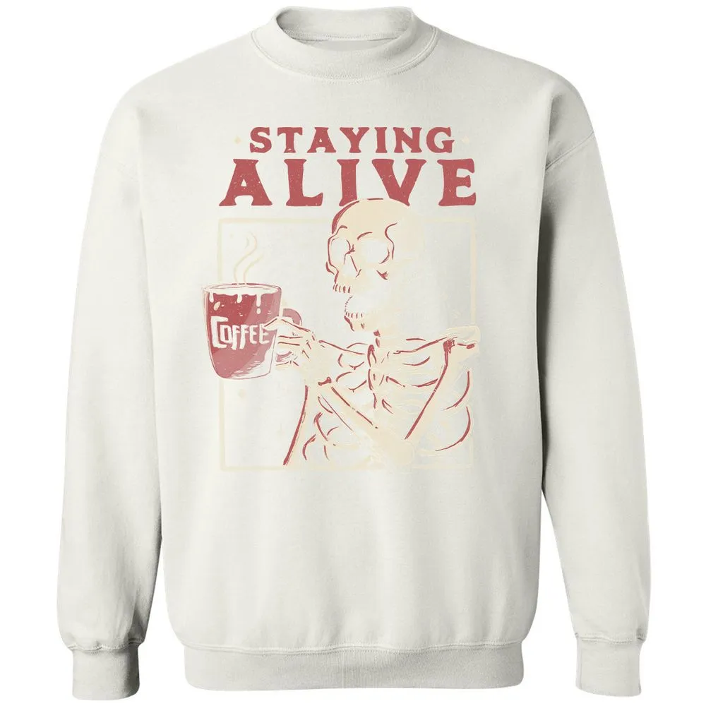 Classic Unisex Sweatshirt - 9QCSUPGN - White - 12