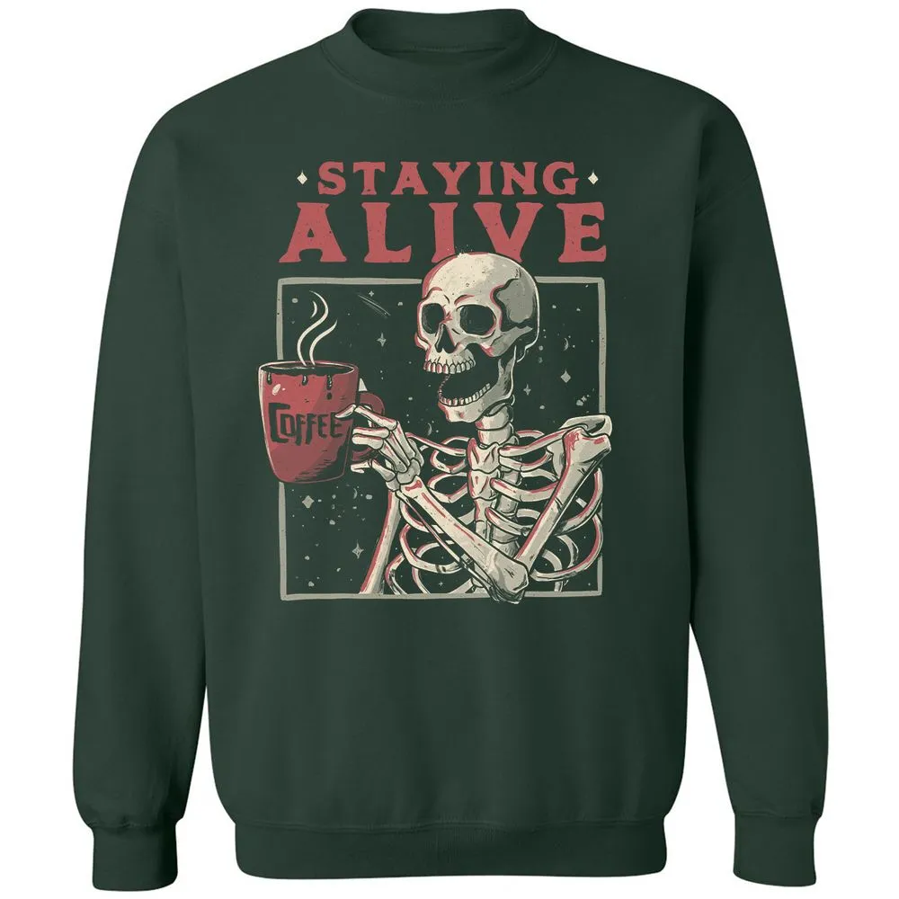 Classic Unisex Sweatshirt - 9QCSUPGN - Forest Green - 4