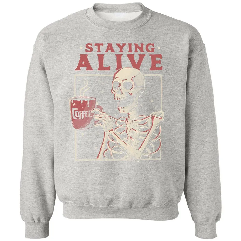 Classic Unisex Sweatshirt - 9QCSUPGN - Ash - 8