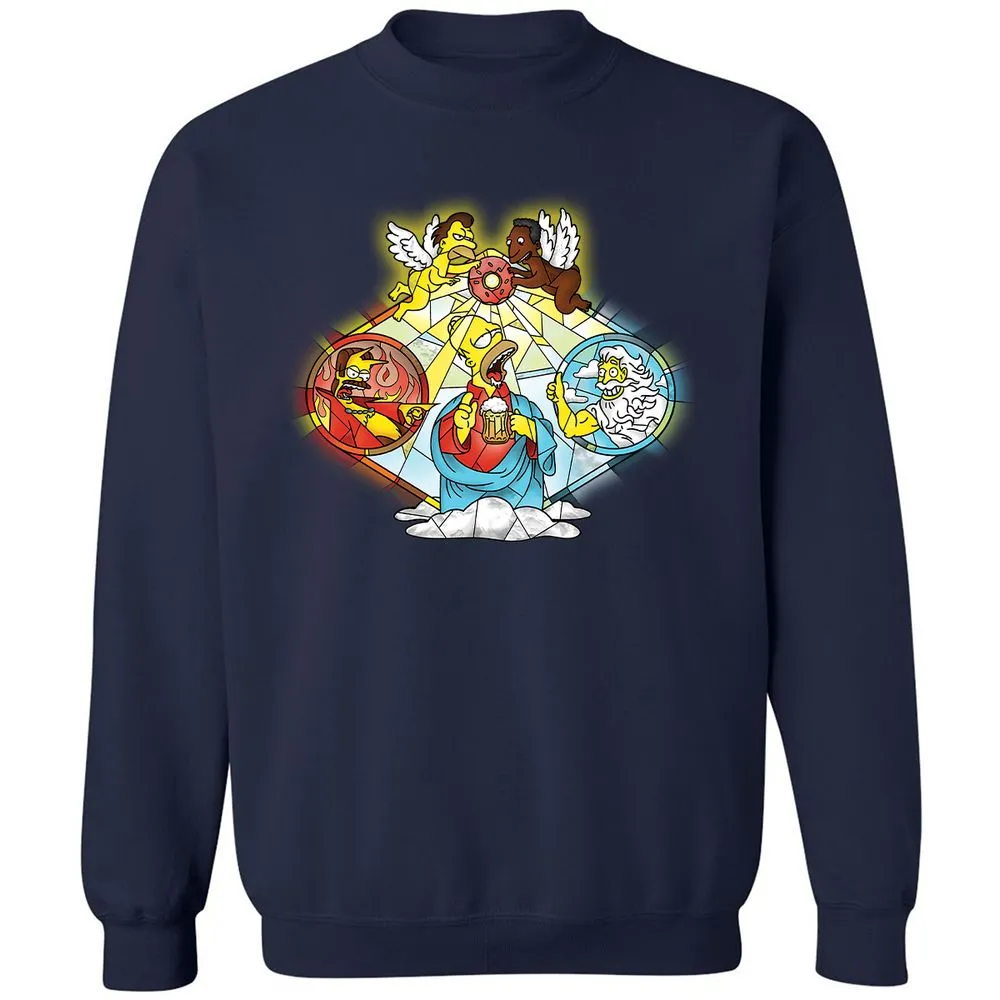 Classic Unisex Sweatshirt - QU9YZXBF - Navy - 2