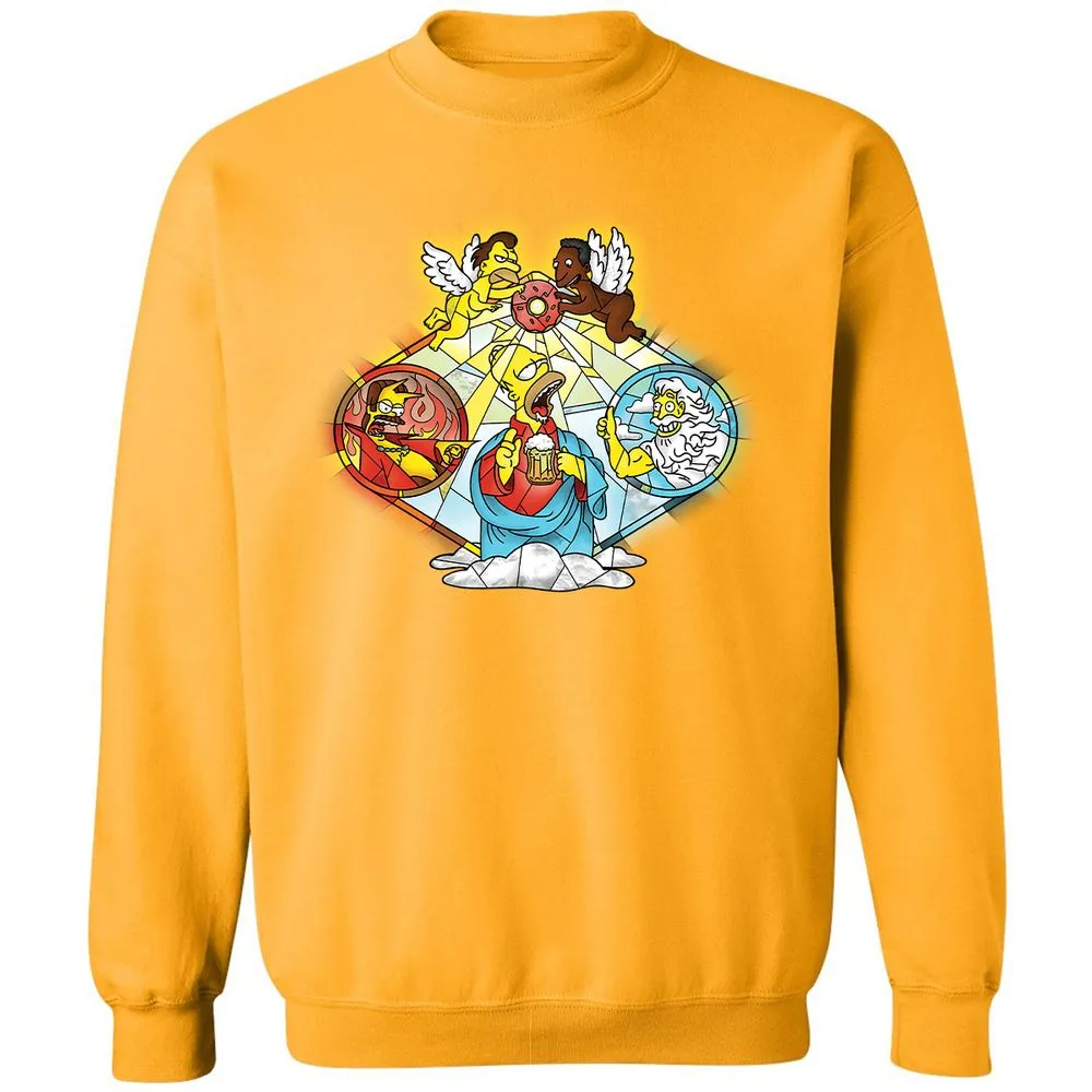 Classic Unisex Sweatshirt - QU9YZXBF - Gold - 11