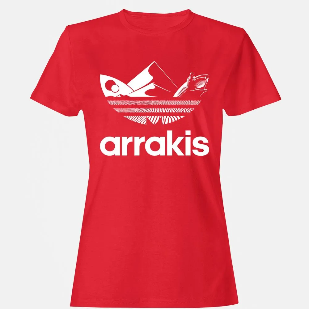 Women's T-Shirt - 3X58C6HE - Red - 13