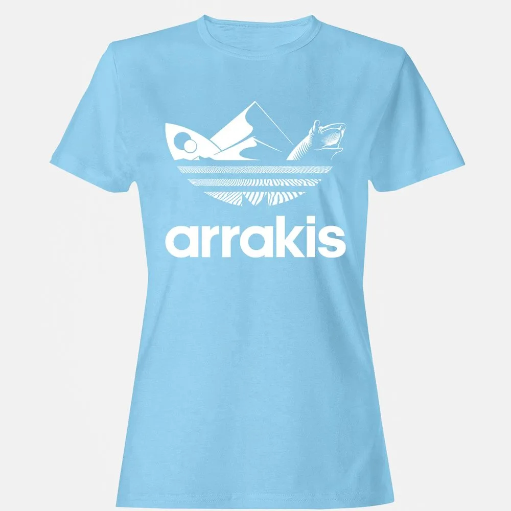 Women's T-Shirt - 3X58C6HE - Light Blue - 8