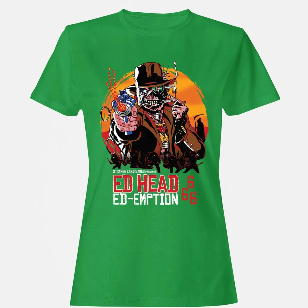 Women's T-Shirt - AQEPKF6W - Irish Green - 7