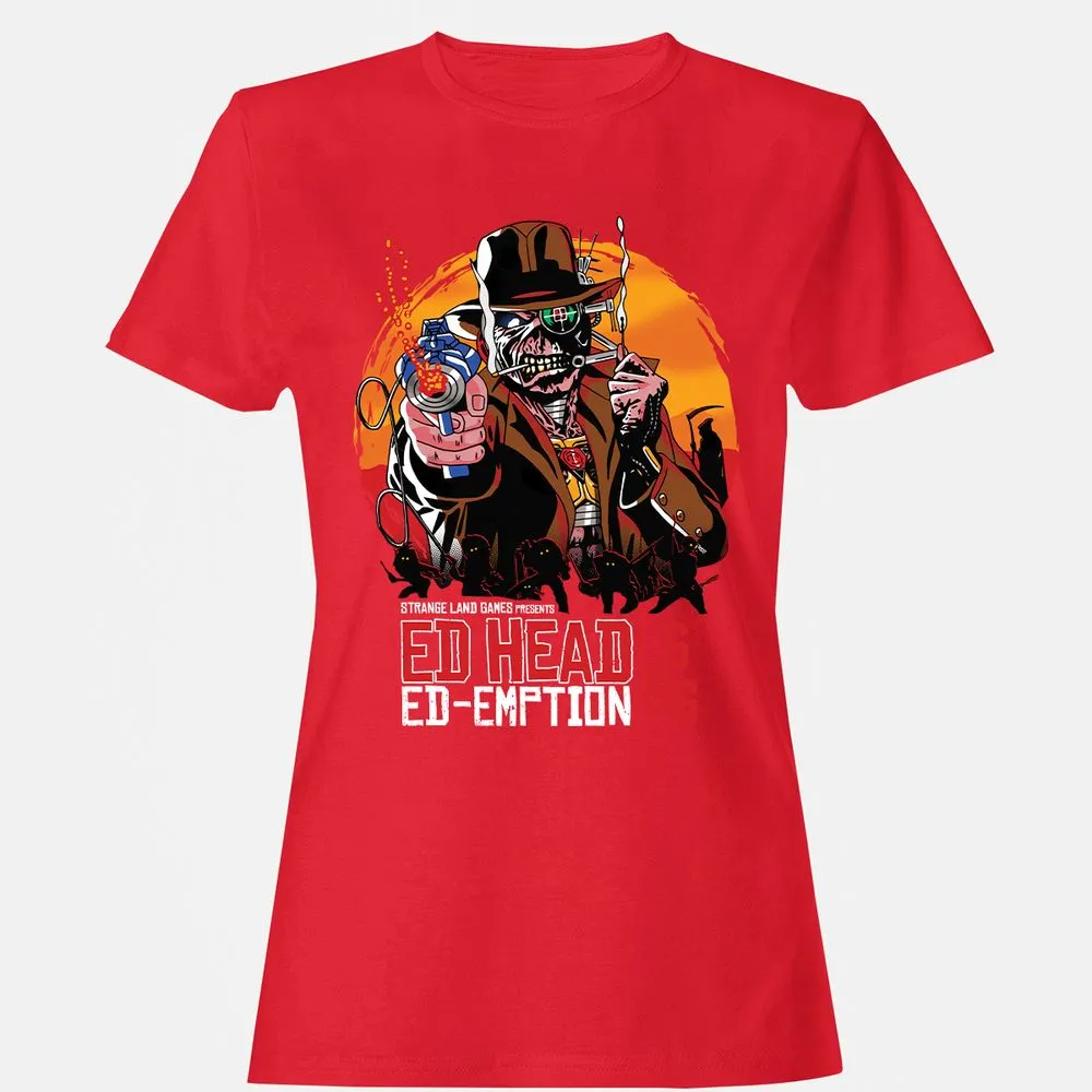 Women's T-Shirt - AQEPKF6W - Red - 13