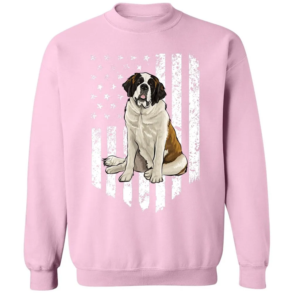 Classic Unisex Sweatshirt - M6DPBX8Q - Light Pink - 3