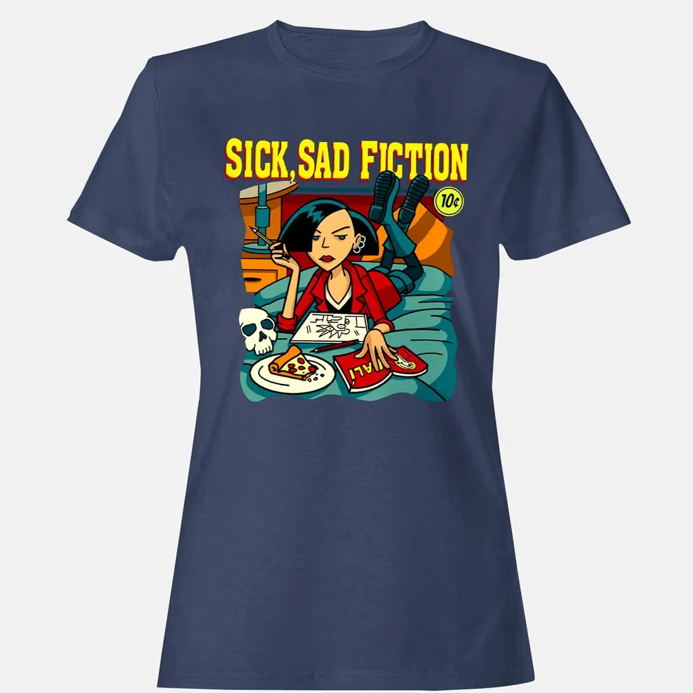 Women's T-Shirt - 6RV492SH - Navy - 10
