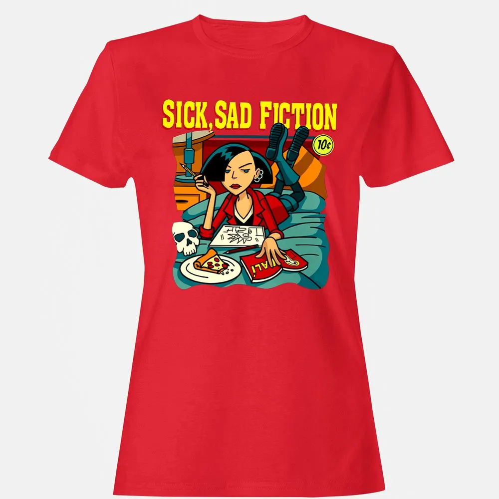 Women's T-Shirt - 6RV492SH - Red - 13