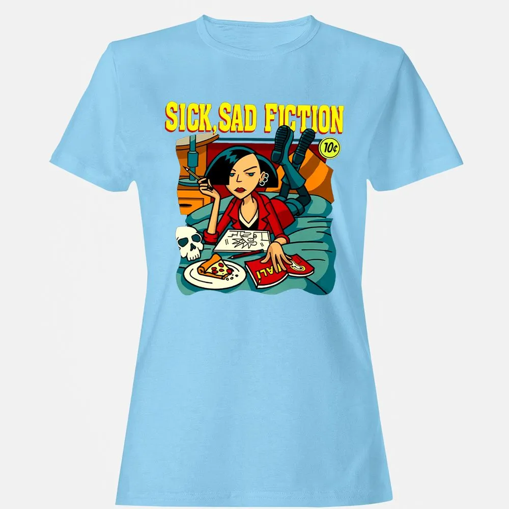 Women's T-Shirt - 6RV492SH - Light Blue - 8