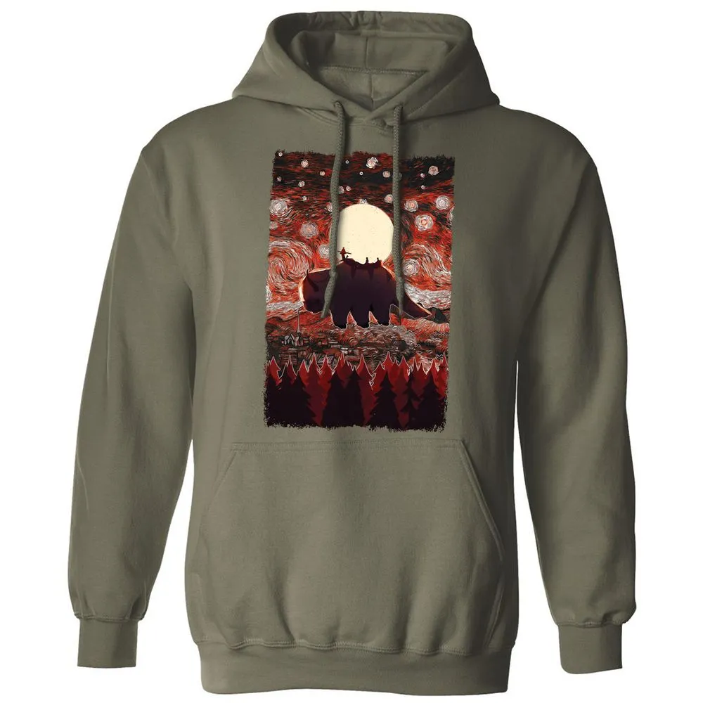 Classic Unisex Hoodie - HDSSN4US - Military Green - 4