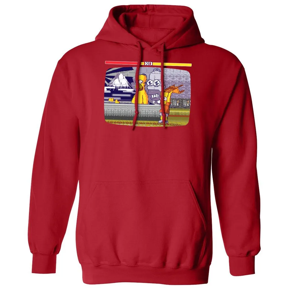 Classic Unisex Hoodie - LCT6P8VB - Red - 5