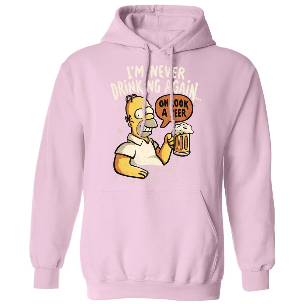 Classic Unisex Hoodie - TS6NVQFX - Light Pink - 3