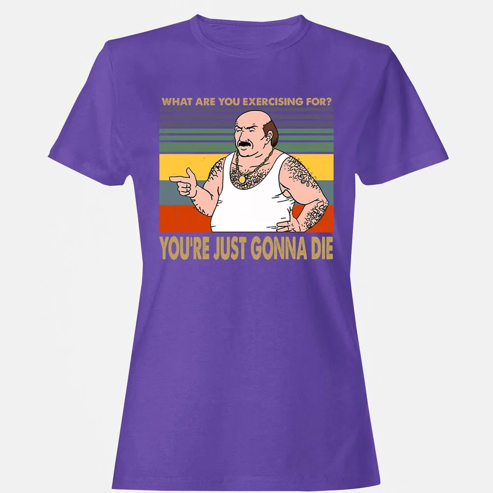 Women's T-Shirt - 2ZE3B875 - Purple - 12