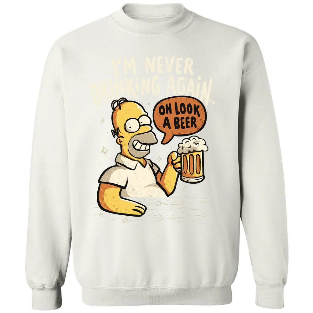 Classic Unisex Sweatshirt - 9YZJYHFU - White - 12