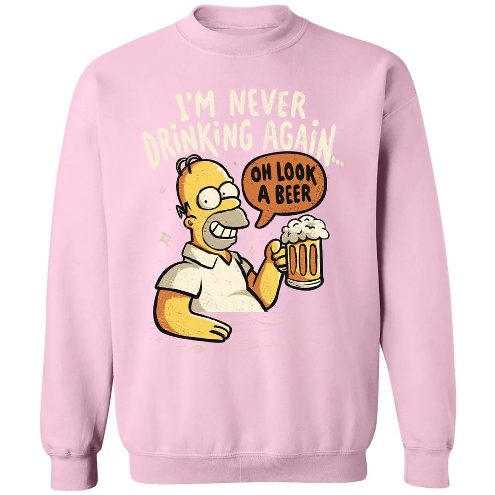 Classic Unisex Sweatshirt - 9YZJYHFU - Light Pink - 3
