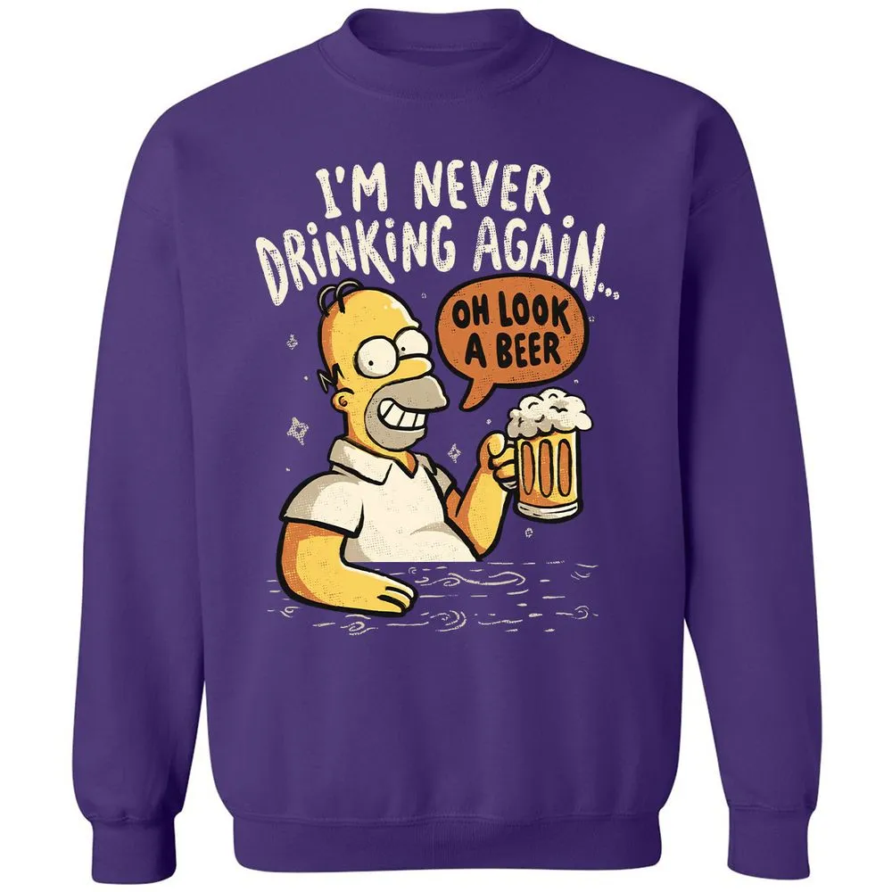 Classic Unisex Sweatshirt - 9YZJYHFU - Purple - 6